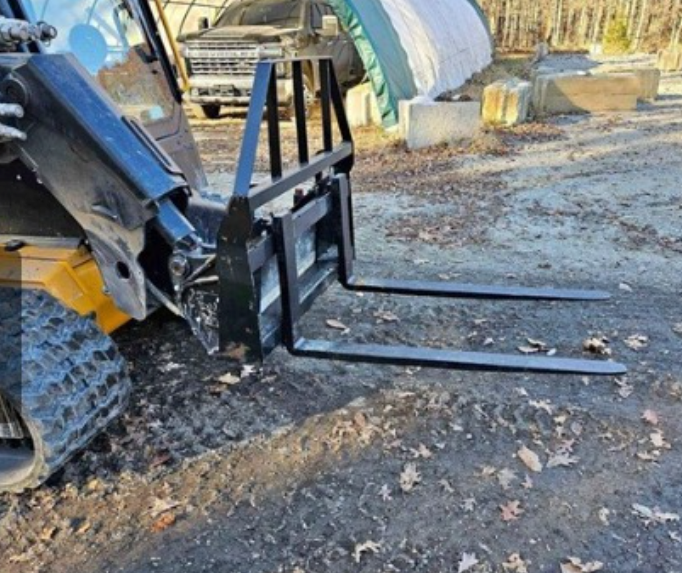 Mower King Skidsteer Fork Attachment