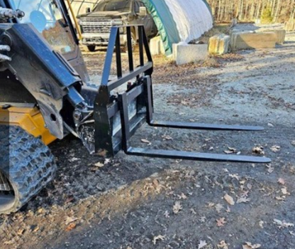 Mower King Skidsteer Fork Attachment