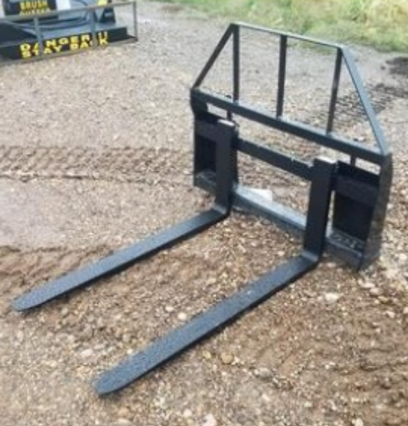 Mower King Skidsteer Fork Attachment